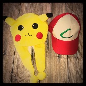Pokemon: Ash & Pikachu cap costume bundle